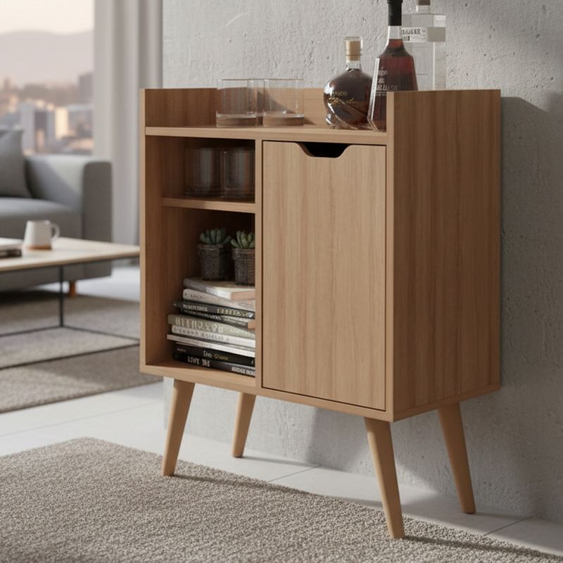 Mesa Arrimo 60.0x78.5x34.8 cm Almendra | Sodimac Chile
