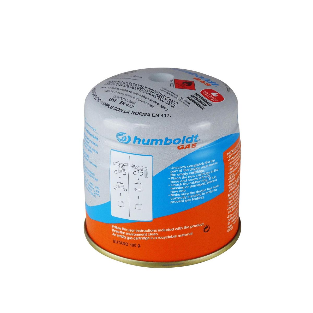 HUMBOLDT - CR BALON GAS 190 GR. HUMBOLDT