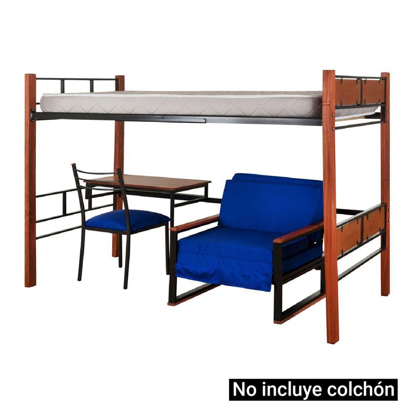 RECUTEX - Camarote 1.5 plazas Studio Pucón  Azul