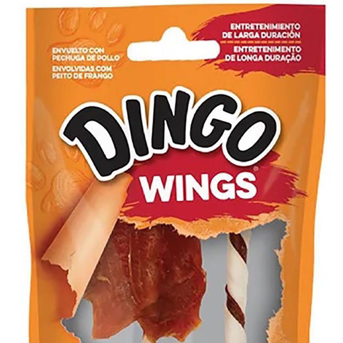 DINGO - Snack para Perro Adulto POLLO CERDO RES 50 gr