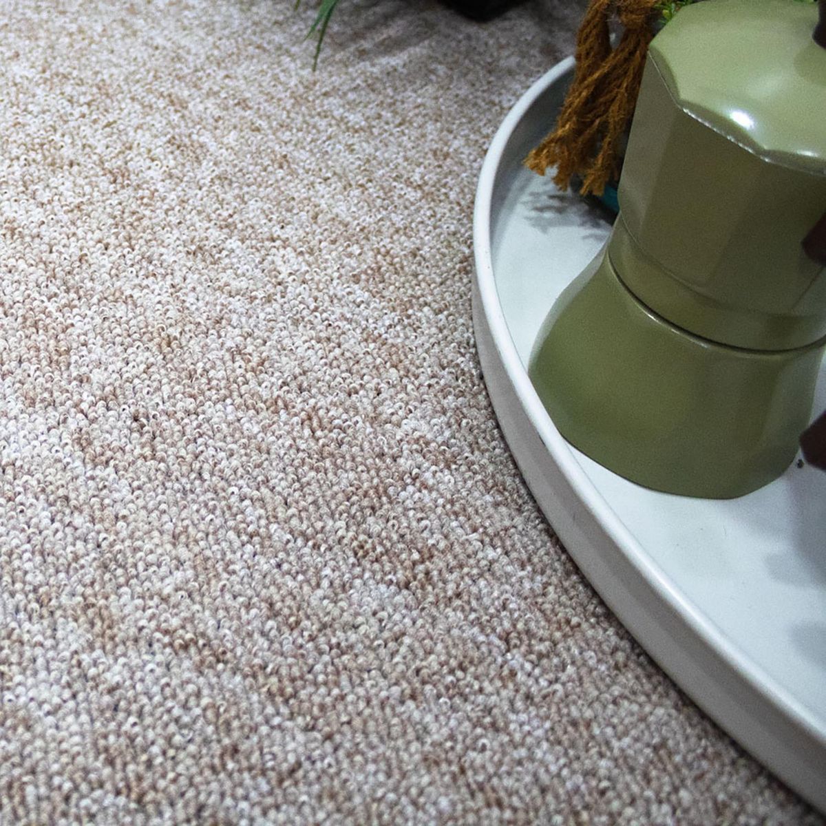 ETERSOL - Alfombra 4x2 m Nueva York Beige 8 m2