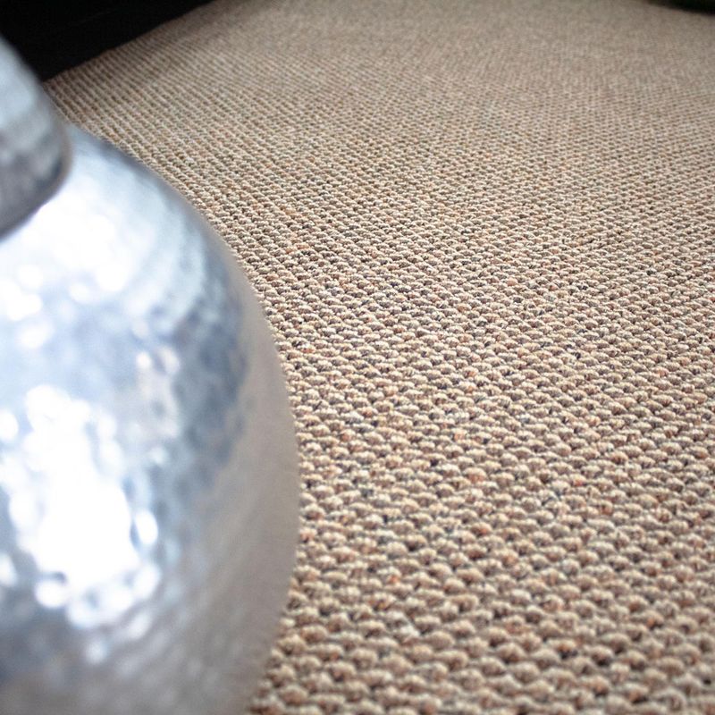 ETERSOL - Alfombra 4x3 m Toledo Beige Ocre 12 m2