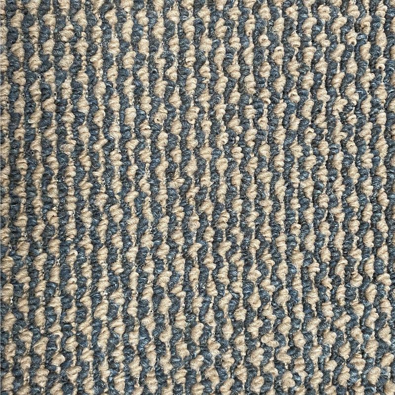 ETERSOL - Alfombra 4x2 m Toledo Beige Azul 8 m2