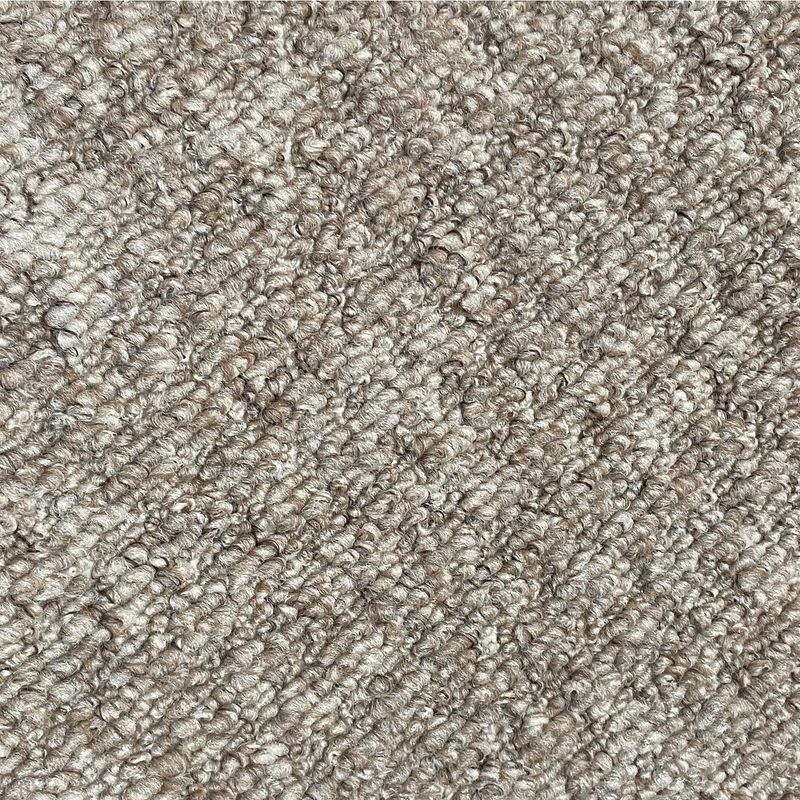 ETERSOL - Alfombra 4x3 m Bruselas Castaña 12 m2