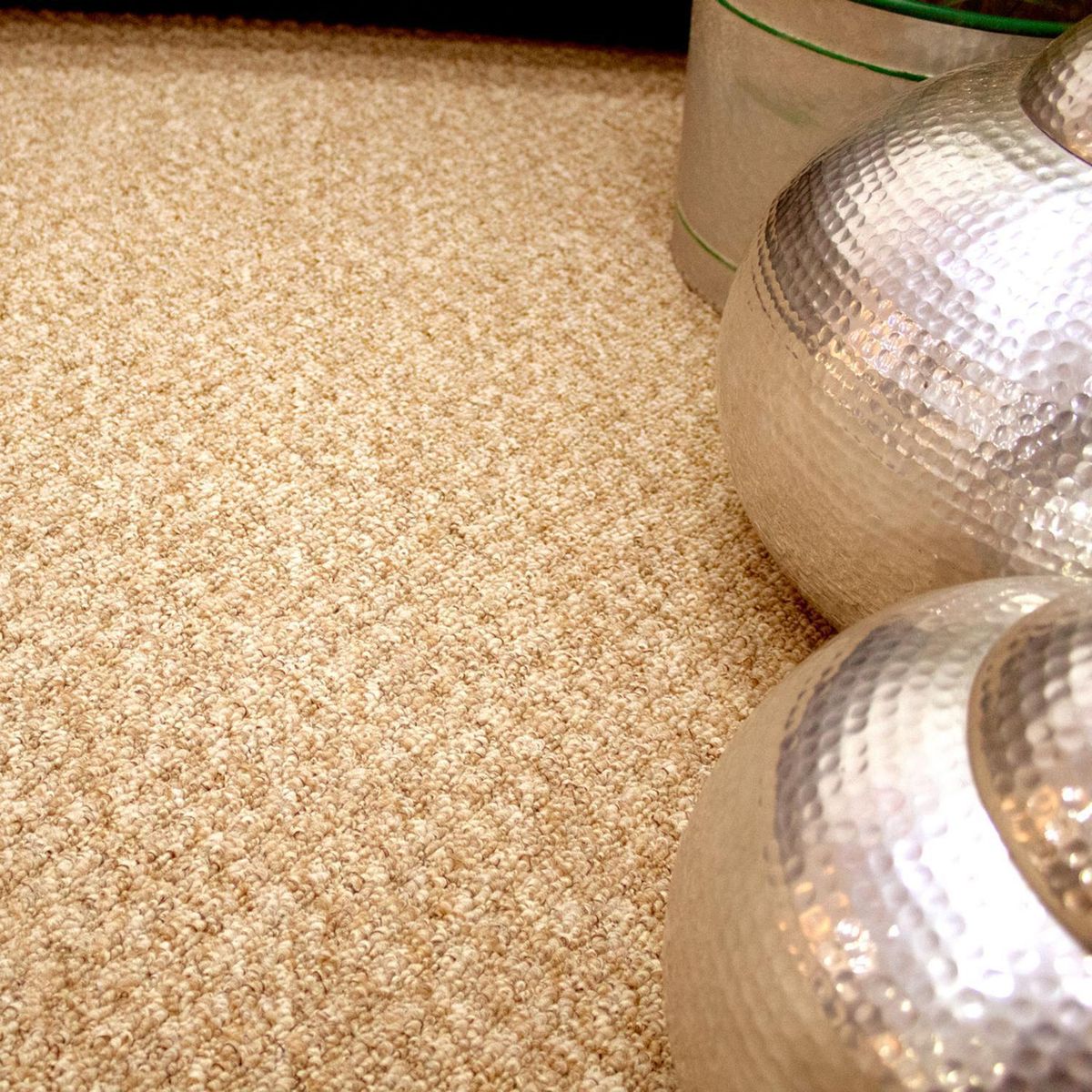 ETERSOL - Alfombra 4x3 m Bruselas Castaña 12 m2