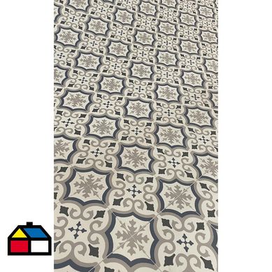 Piso Vinlico 2 mm 200x200 cm Evora Floral 4 m2