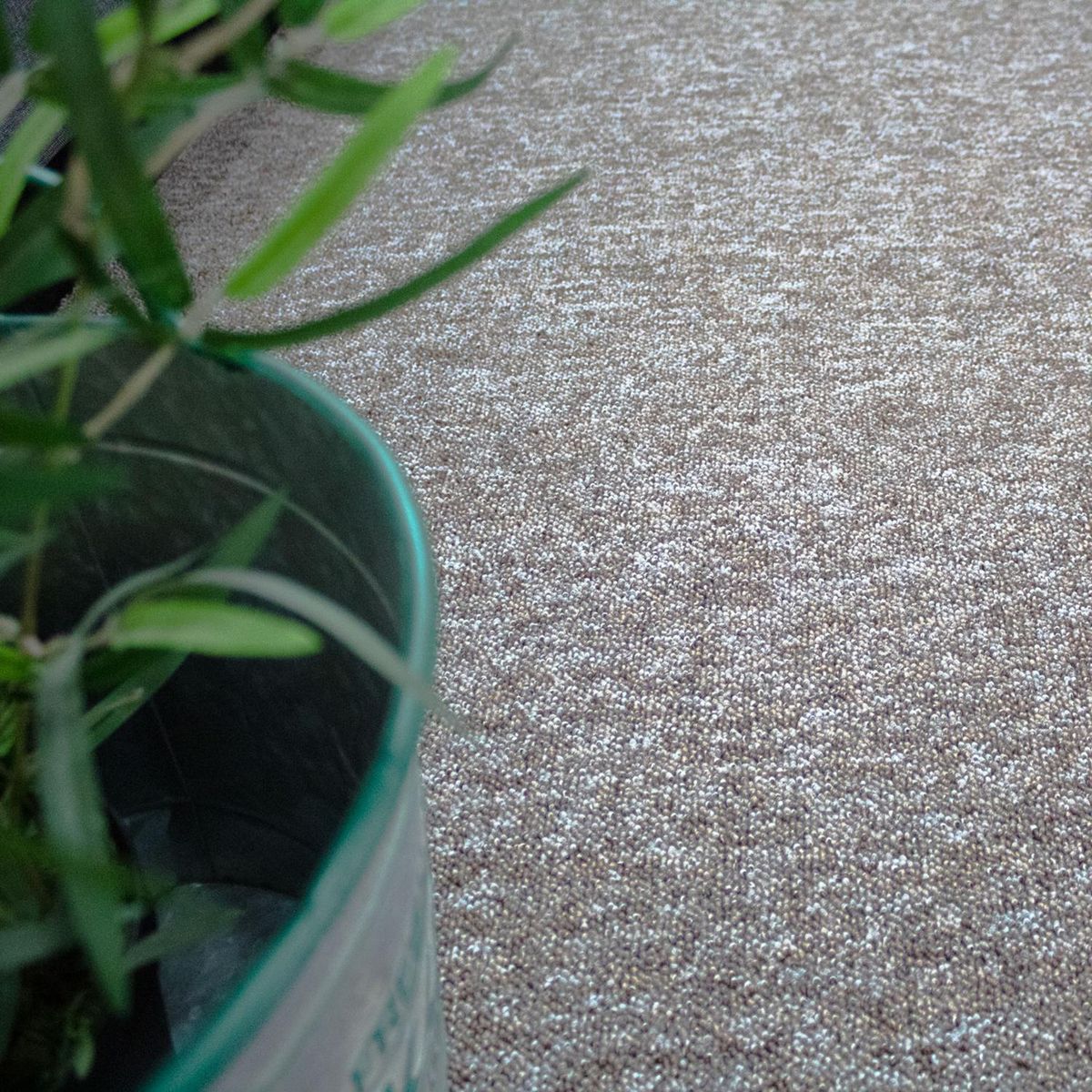 ETERSOL - Alfombra 4x3 m Nueva York Chocolate 12 m2