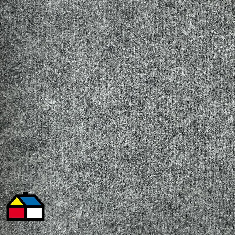 ETERSOL - Cubrepiso 4x1 m Funny Gris 4 m2