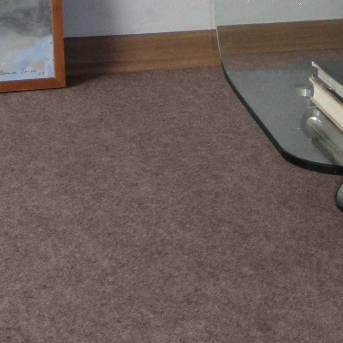 ETERSOL - Cubrepiso 4x3 m Briquet Café 12 m2