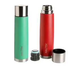 HALTEN - Termo Bala para Agua 1 l Acero Inoxidable Colores