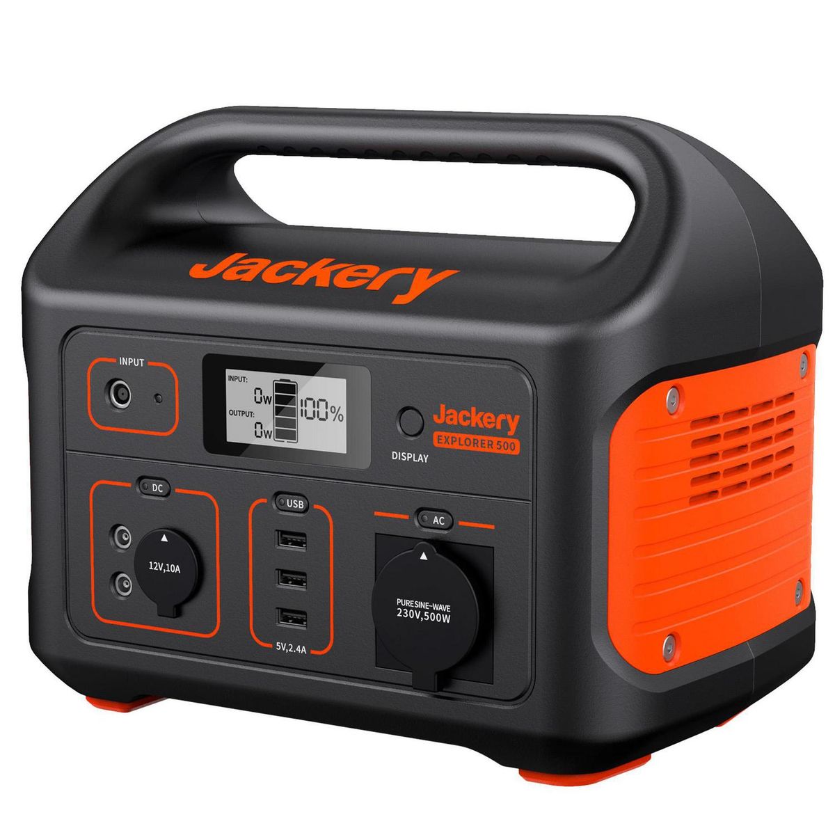 JACKERY - Generador electrico recargable modelo explorer 500 watts hora