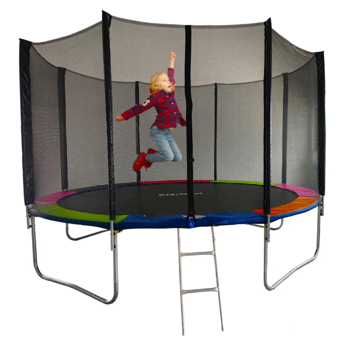 KIDSCOOL - Cama Elástica 366x260x366 cm Multicolor