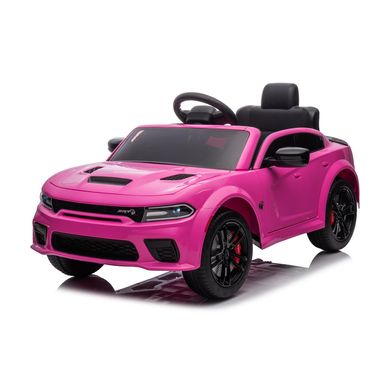 Dodge Charger SRT rosado bateria 12V