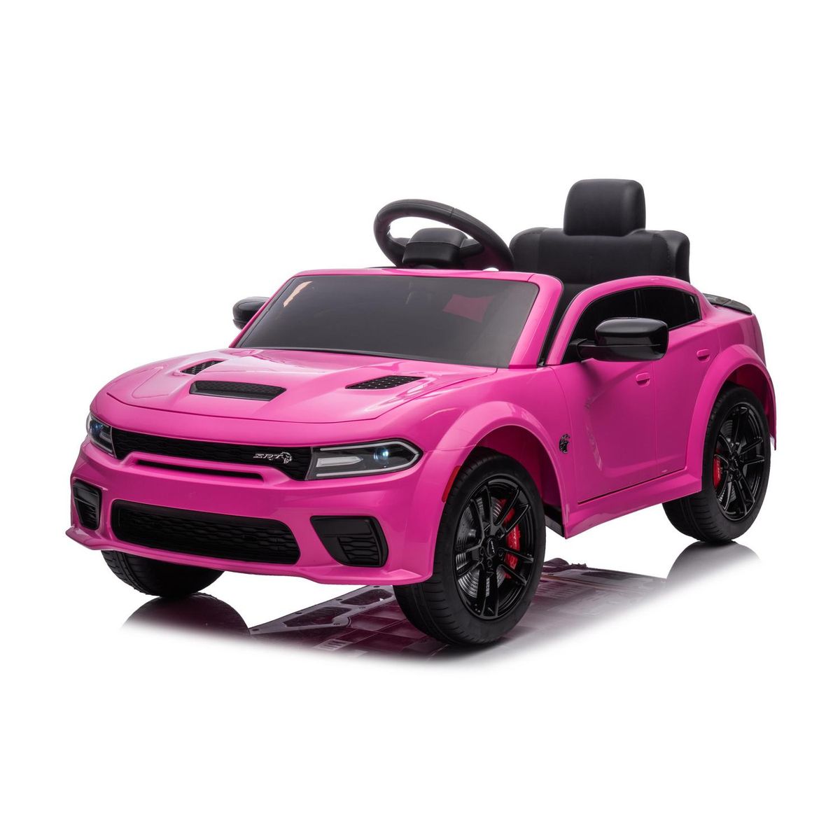 KIDSCOOL - Dodge Charger SRT rosado bateria 12V