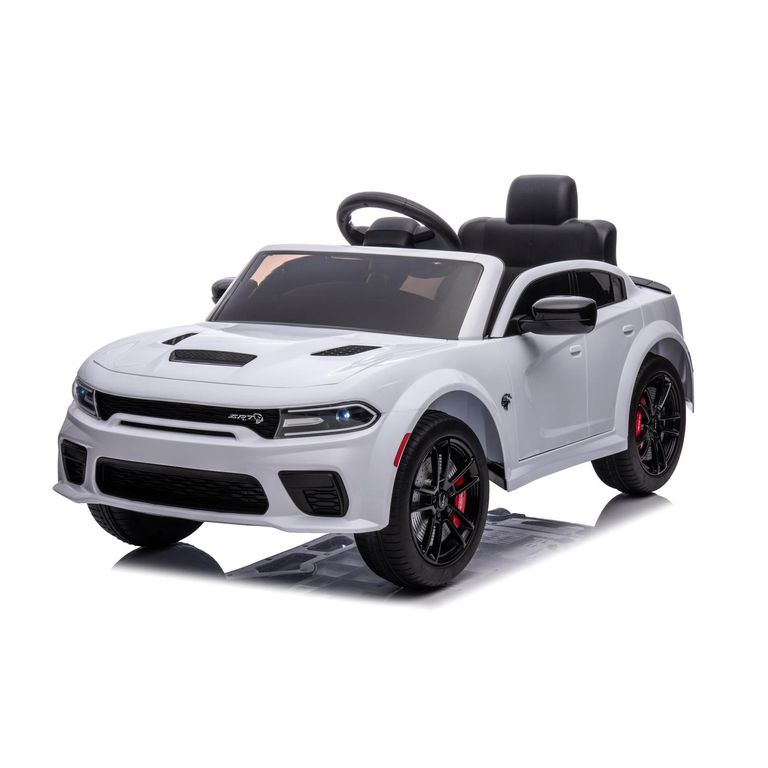 Dodge Charger SRT Blanco Batería 12V