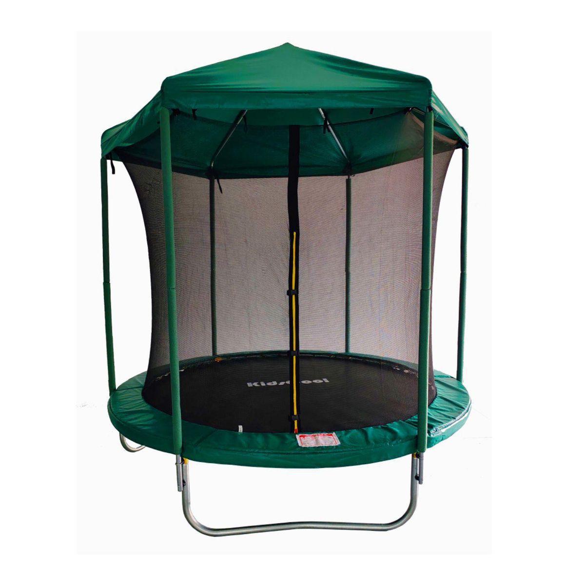 KIDSCOOL - Cama Elástica Techo 244 Cm 8Ft Verde