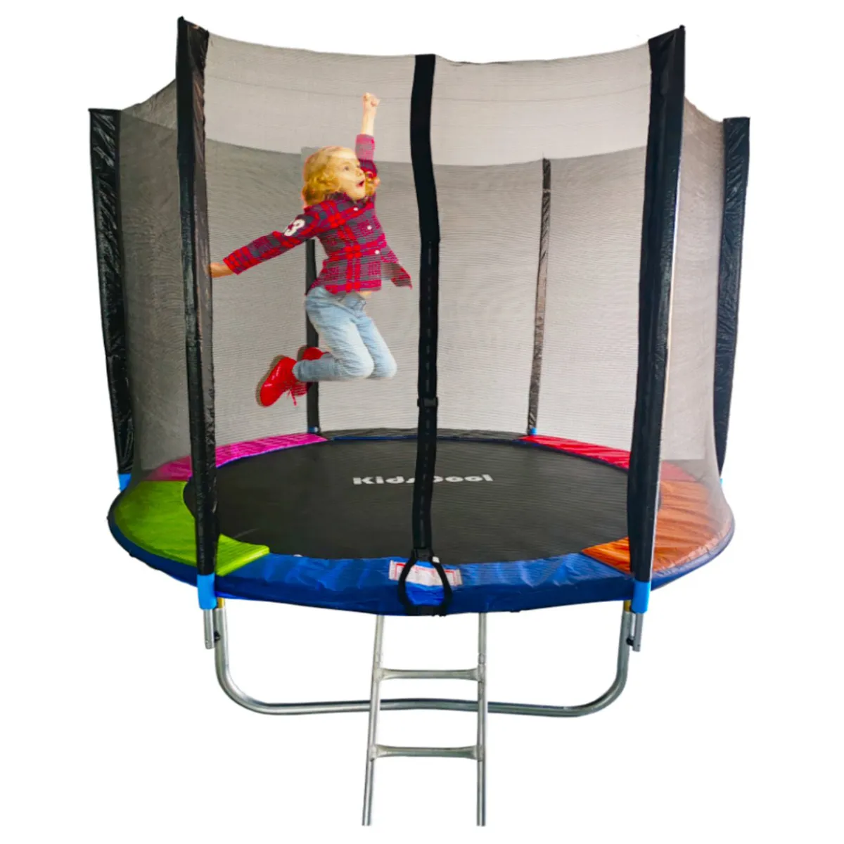 KIDSCOOL - Cama Elástica 305x245x305 cm Multicolor