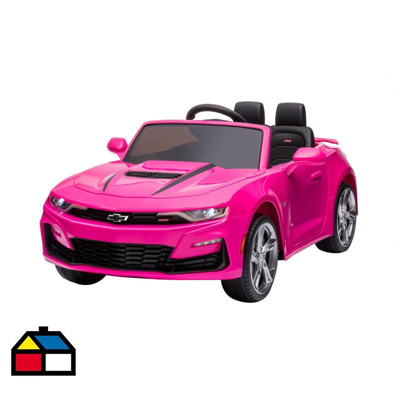 KIDSCOOL - Chevrolet Camaro 2SS rosado bateria 12V