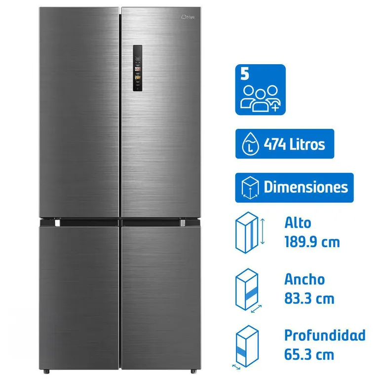 Refrigerador Side by Side No Frost 474 Litros MDRM691MTE46