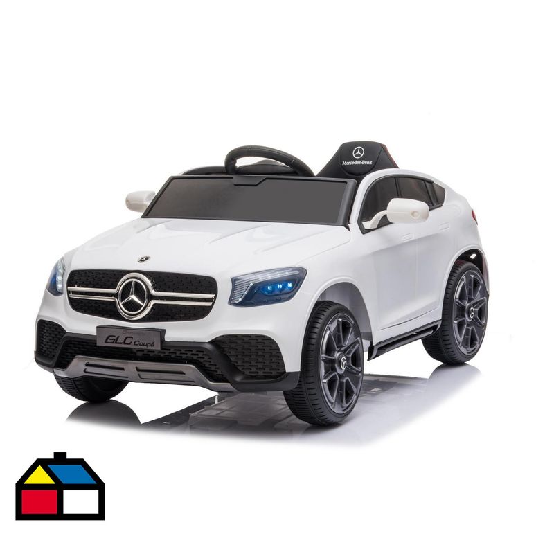 KIDSCOOL - Mercedes GLC coupe blco bat12V