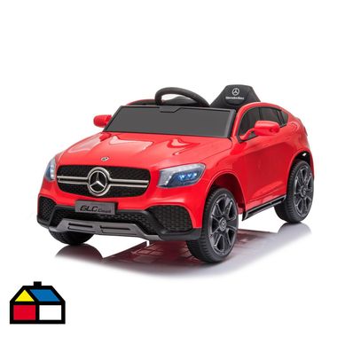 Mercedes GLC coupe rojo bat12V