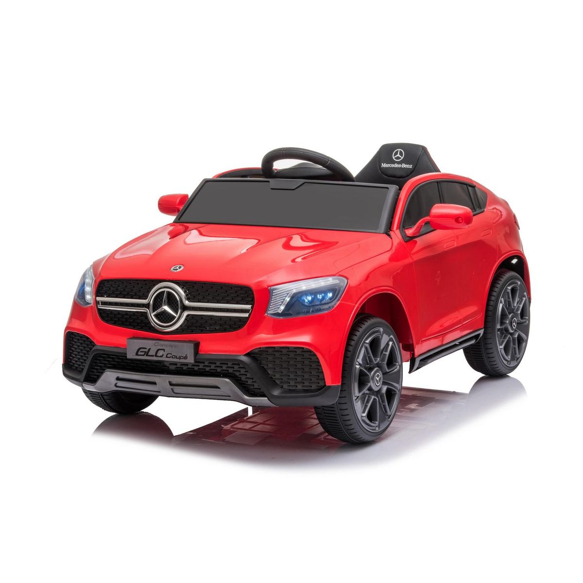 KIDSCOOL - Mercedes GLC coupe rojo bat12V