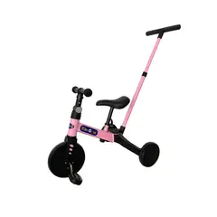 KIDSCOOL - Triciclo con Manilla Rosado Desde 18 meses