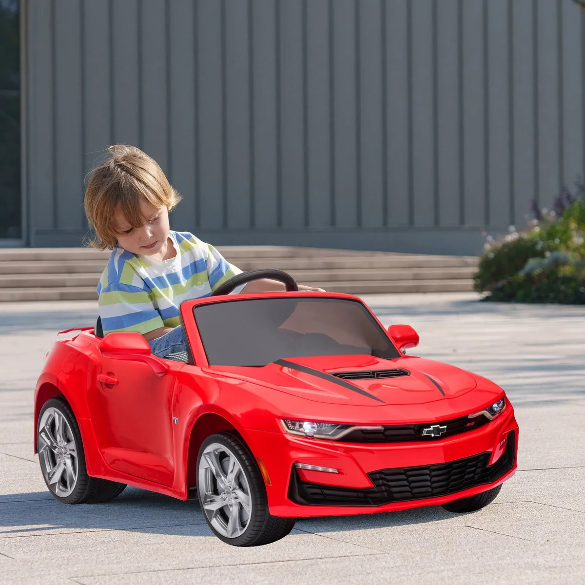 KIDSCOOL - Chevrolet Camaro 2SS rojo bateria 12V
