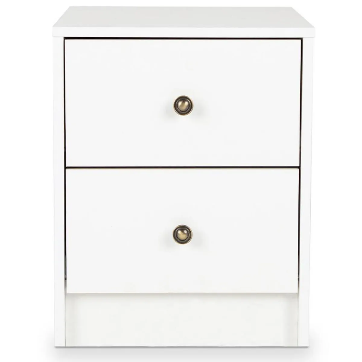 CIC - Velador 2 Cajón(es) Kids 40x50x39 cm Blanco