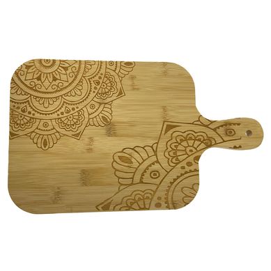Tabla de Bamb Ovalada con Mgo
