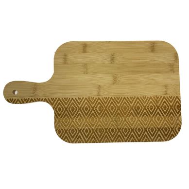 Tabla de Bamb Ovalada con Mgo