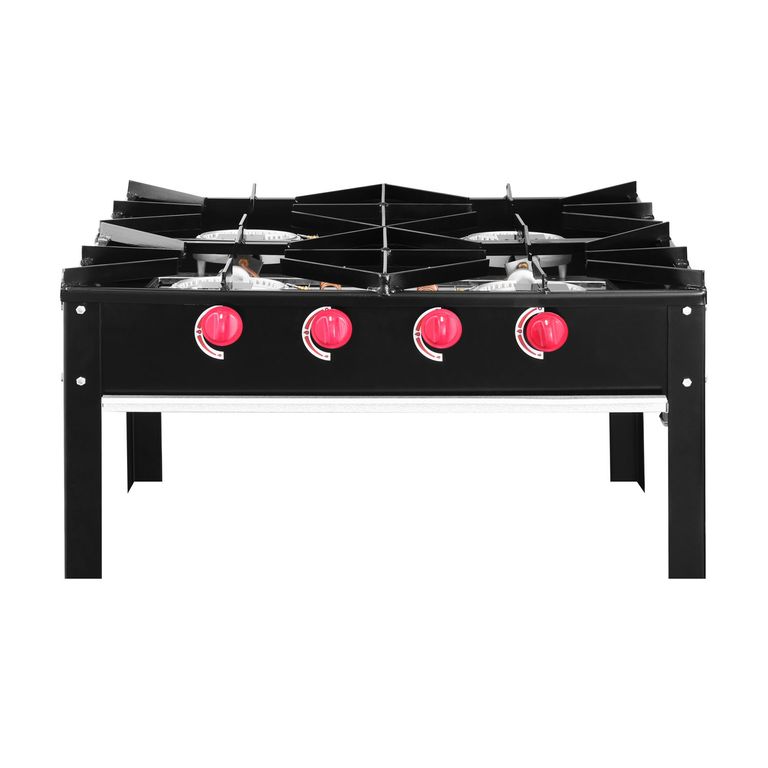 VENTUS Cocina Industrial A Gas Licuado 4 Quemadores 88 X Cm