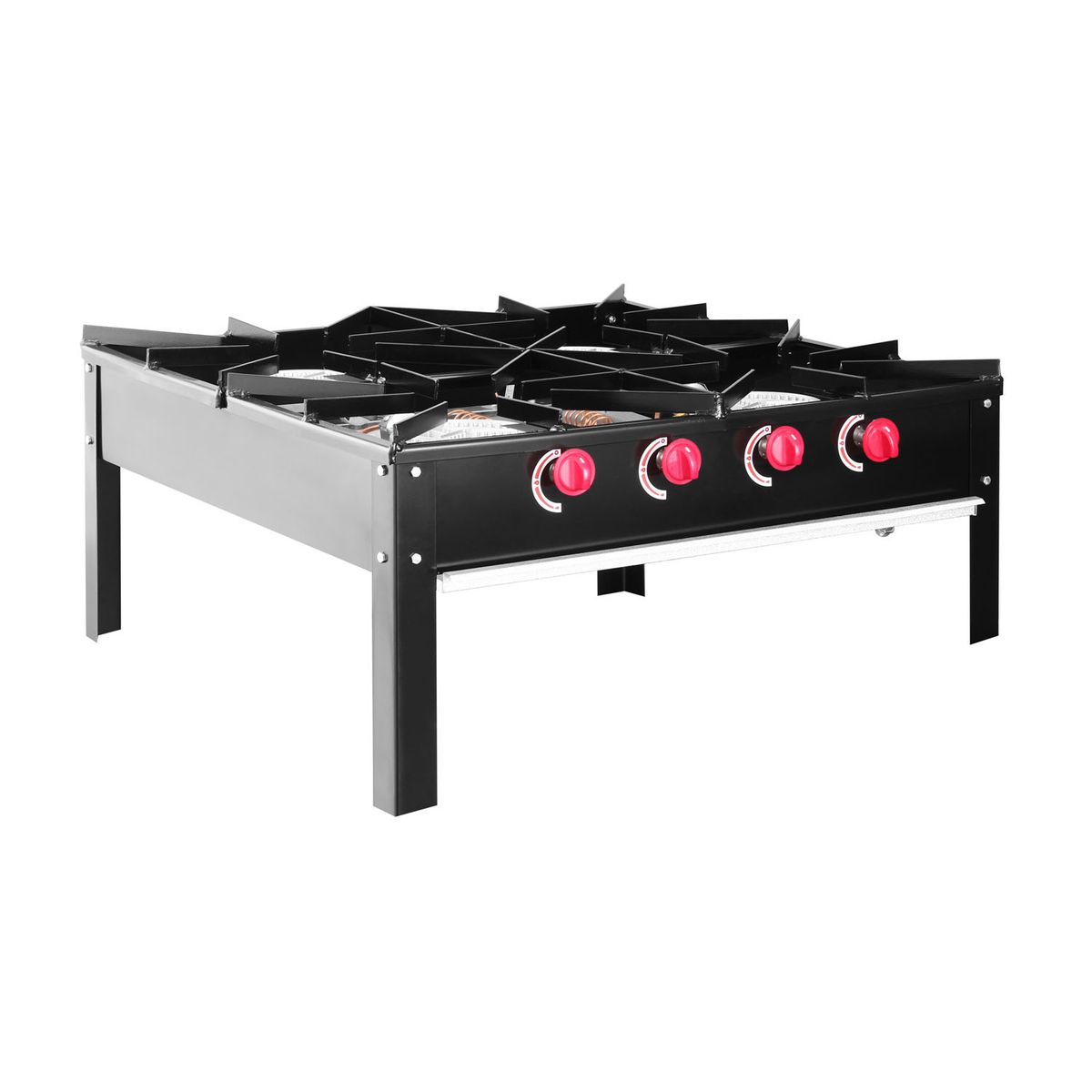 VENTUS - Anafe bajo 4 quemadores gas licuado