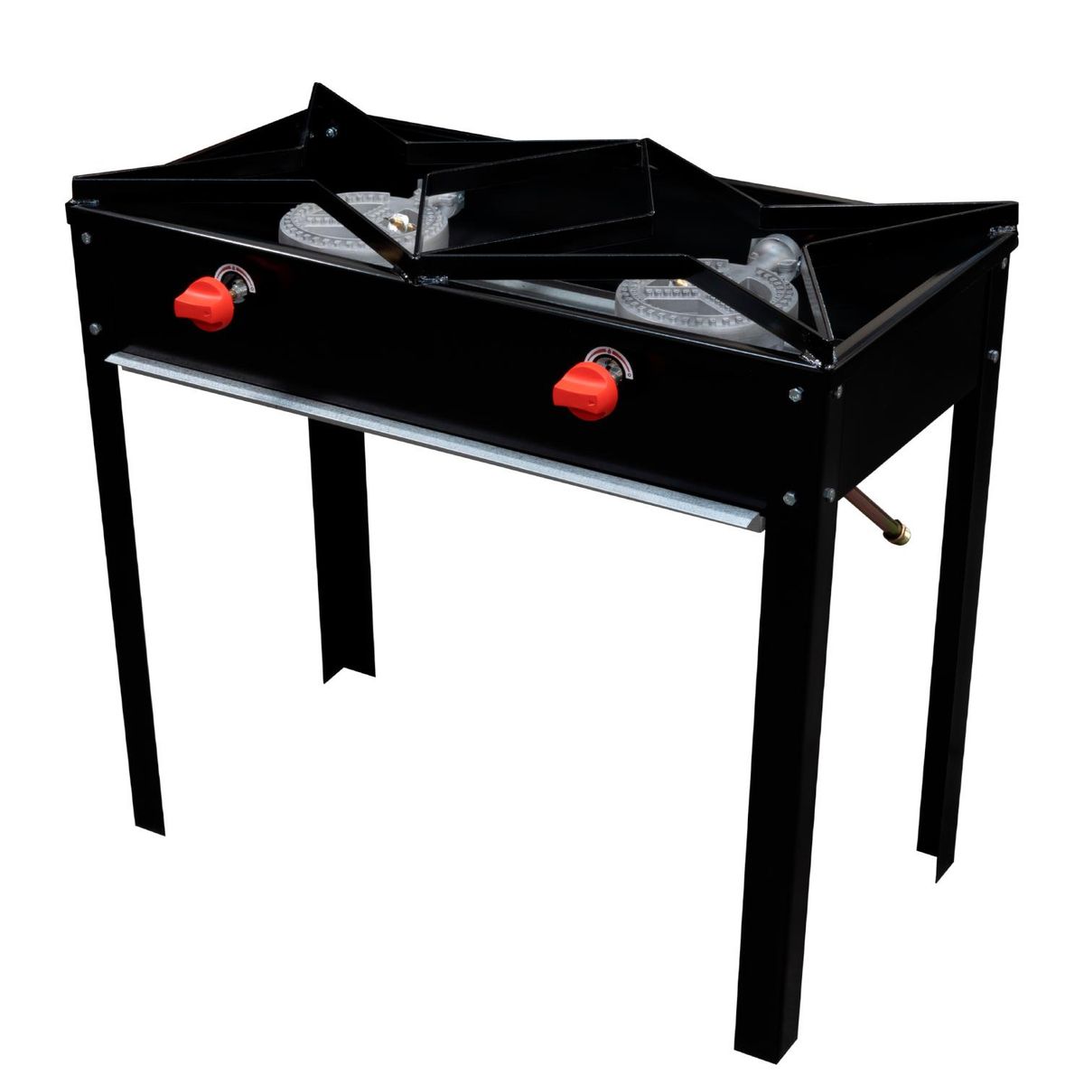 TICGAS - Anafe bajo 2 quemadores gas natural