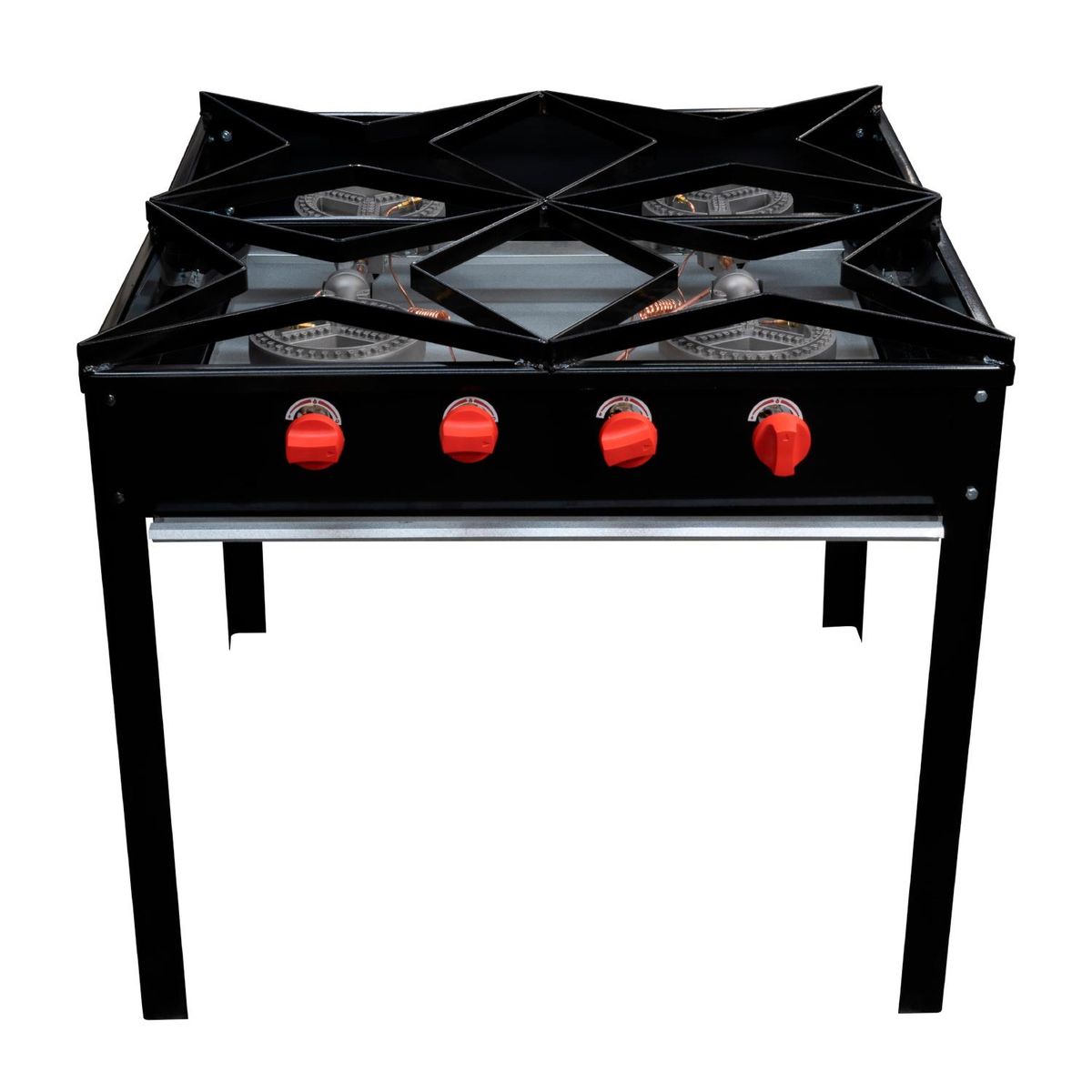 TICGAS - Anafe bajo 4 quemadores gas natural