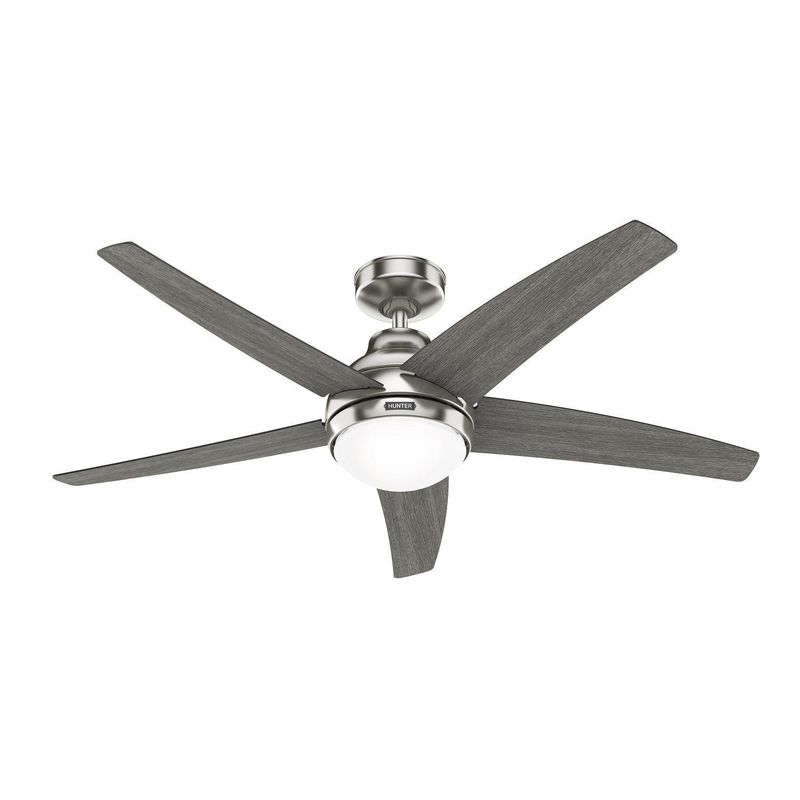 HUNTER - Ventilador de techo bernard 52” luz led y c/remoto