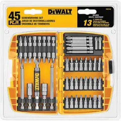 DEWALT - Set 45 accesorios para atornillar