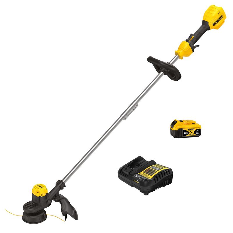 DEWALT - Orilladora Inalámbrica 13”  20V con Batería 4 Ah y Cargador