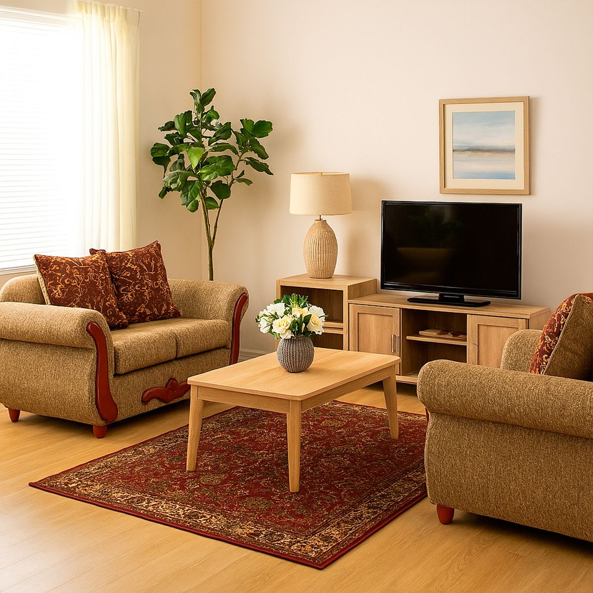 DKORA - Sofá Kenny 2 cuerpos