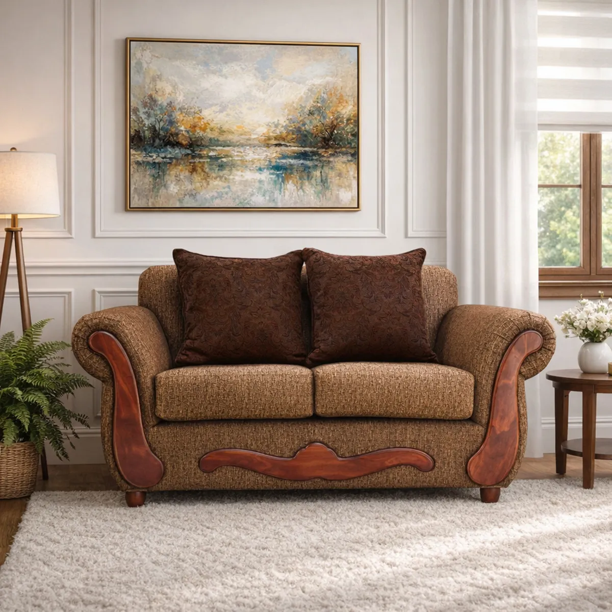 DKORA - Sofá Kenny 2 cuerpos