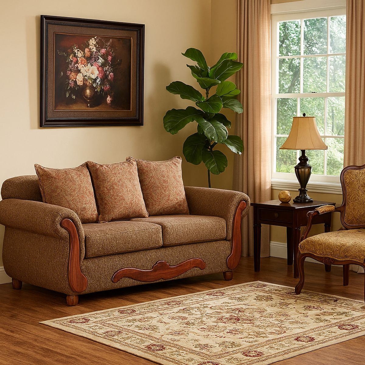 DKORA - Sofá Kenny 3 cuerpos