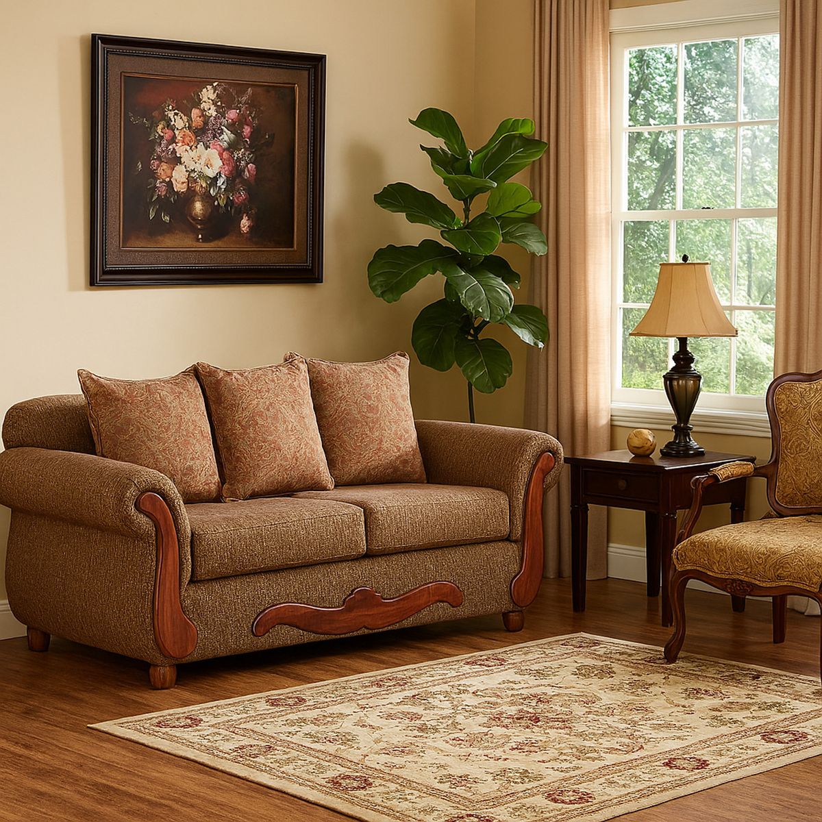 DKORA - Sofá Kenny 3 cuerpos