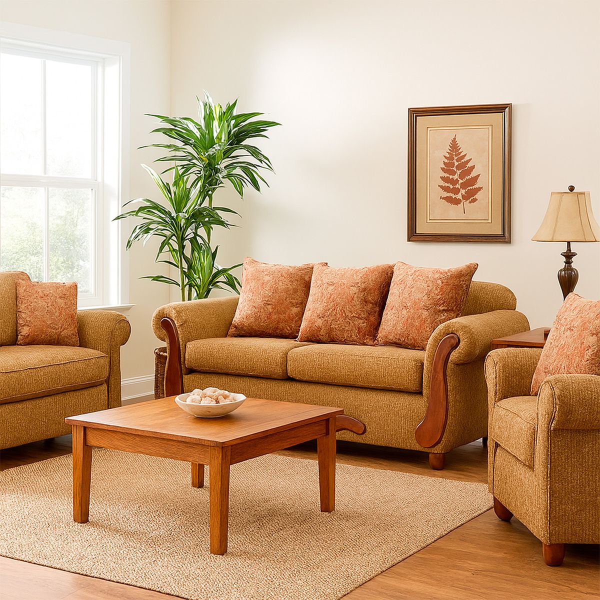 DKORA - Sofá Kenny 3 cuerpos