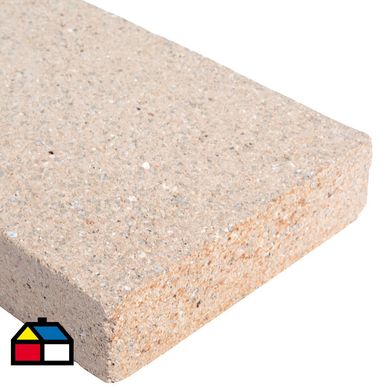 Ladrillo refractario tablilla 22.3x11.4x3.2 cm 6 unidades