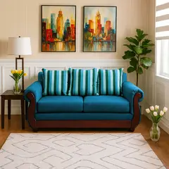 DKORA - Sofá Brigitte 3 cuerpos