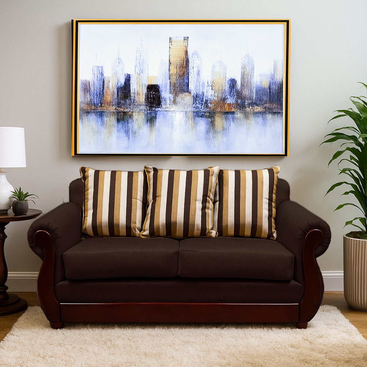 DKORA - Sofá Brigitte 3 cuerpos