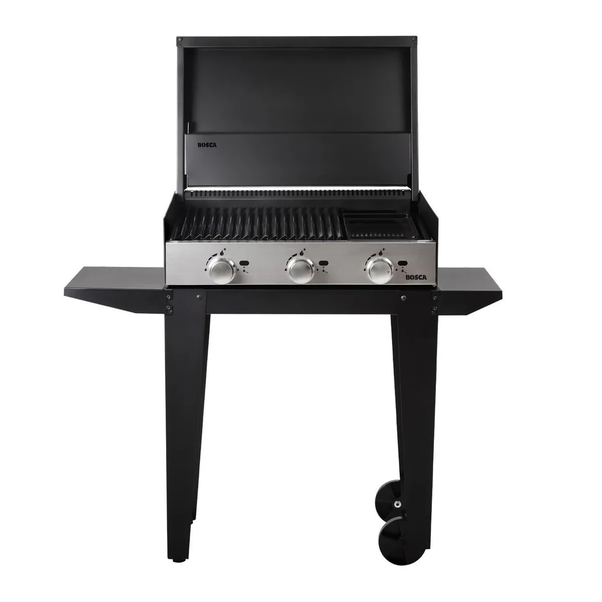 BOSCA - Parrilla para quincho block gas 750 + carro 750