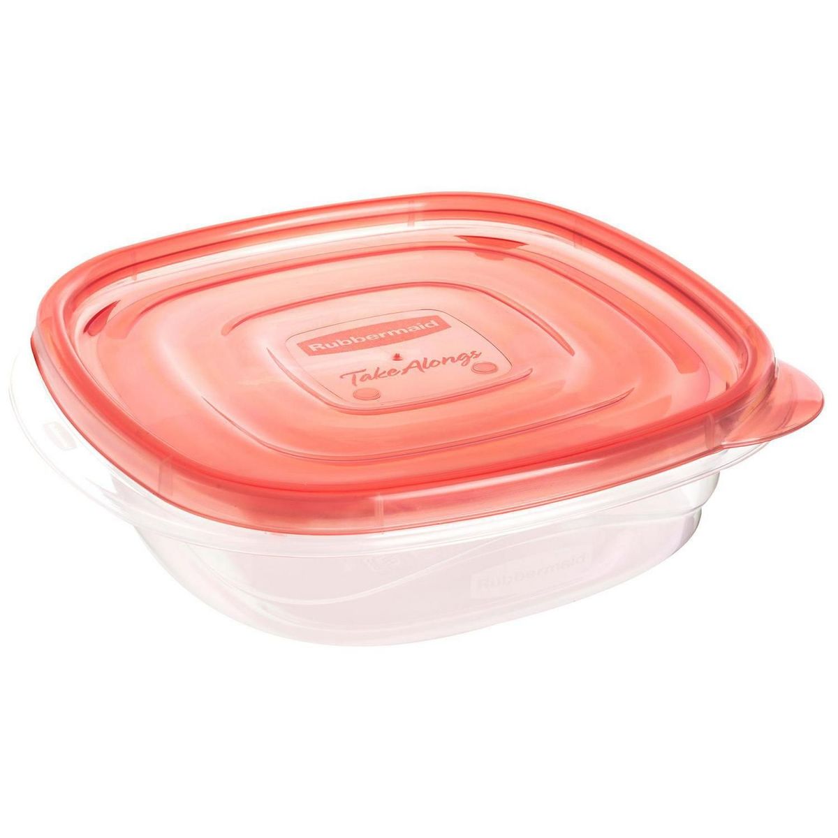 RUBBERMAID - Set 3 Contenedores de Alimento Cuadrado Plástico 669 ml
