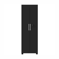 HOME MOBILI - Clóset Multiuso Lux 2 Puerta(s) 4 Repisa(s) 61xx37 cm Negro