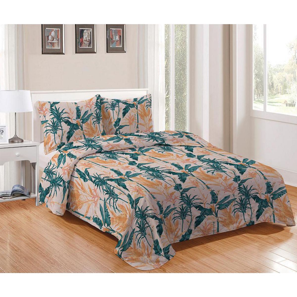 WINDSOR - Cubrecama Quilt King Tamesis Multiclor 